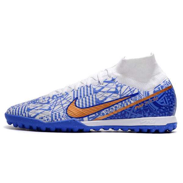 Nike Zoom Mercurial Superfly 9 Elite CR7 Blue Turf TF Football Boot