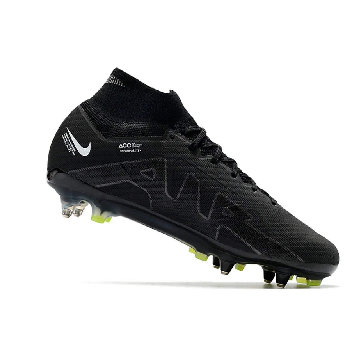Nike Zoom Mercurial Superfly 9 Elite Black Pack Aluminium Studs SG Football Boot