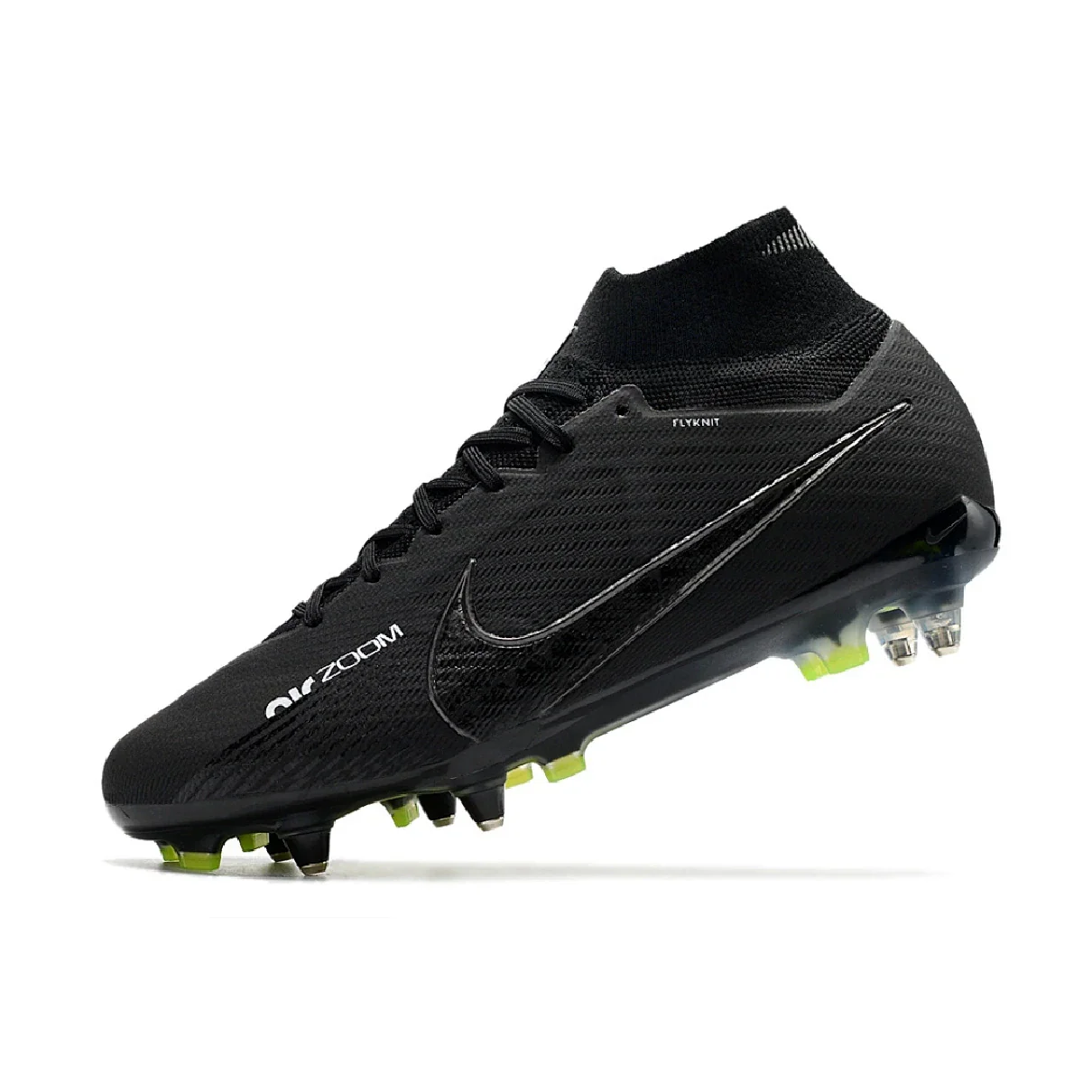Nike Zoom Mercurial Superfly 9 Elite Black Pack Aluminium Studs SG Football Boot
