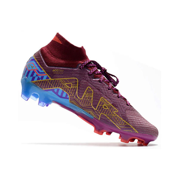 Nike Zoom Mercurial Superfly 9 Elite Purple Mbappe Firm Ground FG Kids Football Boot