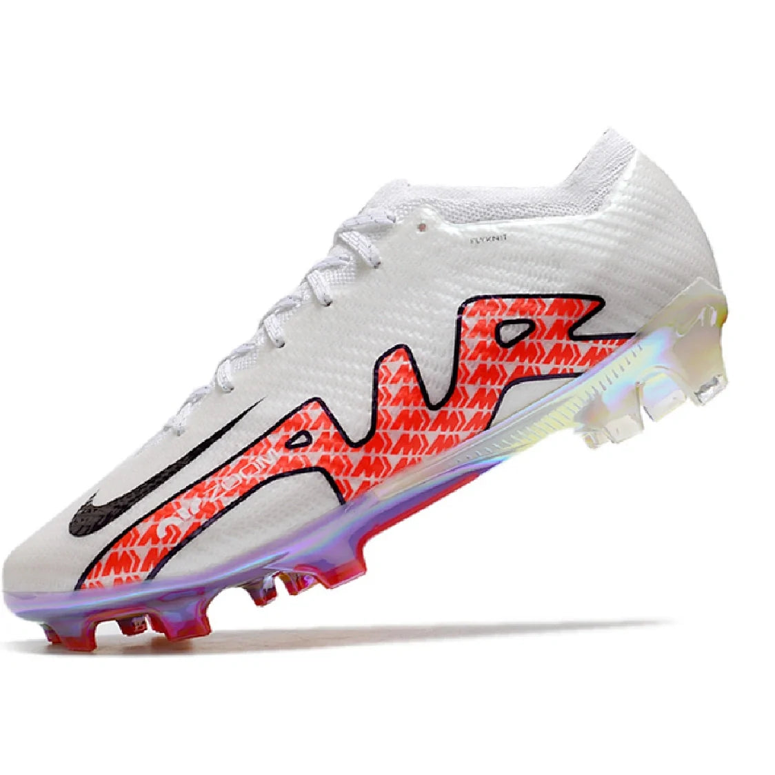 Nike Zoom Mercurial Vapor 15 Elite Disruption Pack Black and White Firm Ground FG Football Boot