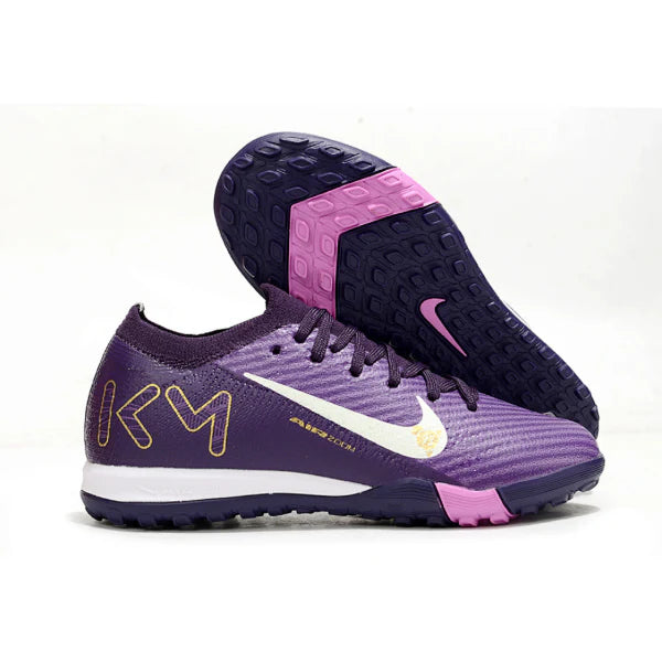 Nike Zoom Mercurial Vapor 16 Elite Mbappe Purple Pack Kids Turf TF Football Boot