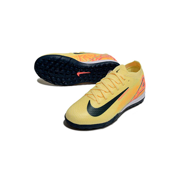 Nike Zoom Mercurial Vapor 16 Elite Mbappe Yellow Pack Turf TF Kids Football Boot