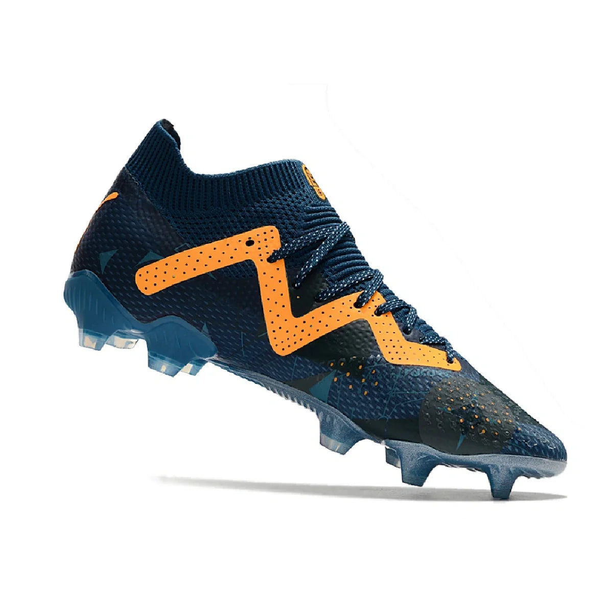 Botas de fútbol Puma Future Ultimate DNA Pack FG para terreno firme, color blanco y negro
