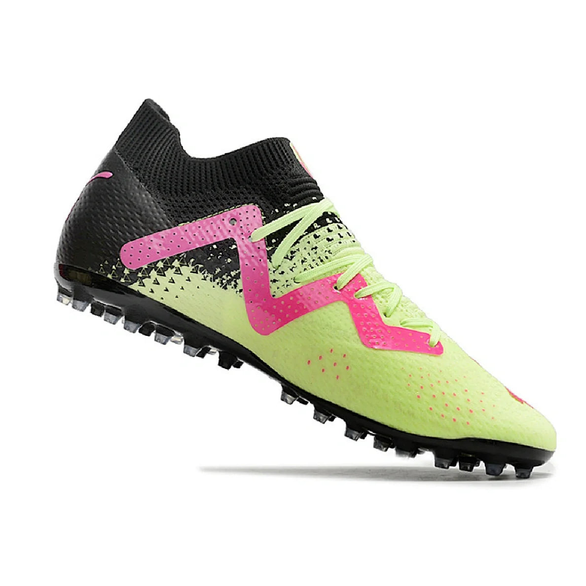 Puma Future Ultimate Green and Pink Multi Ground MG Football Boot