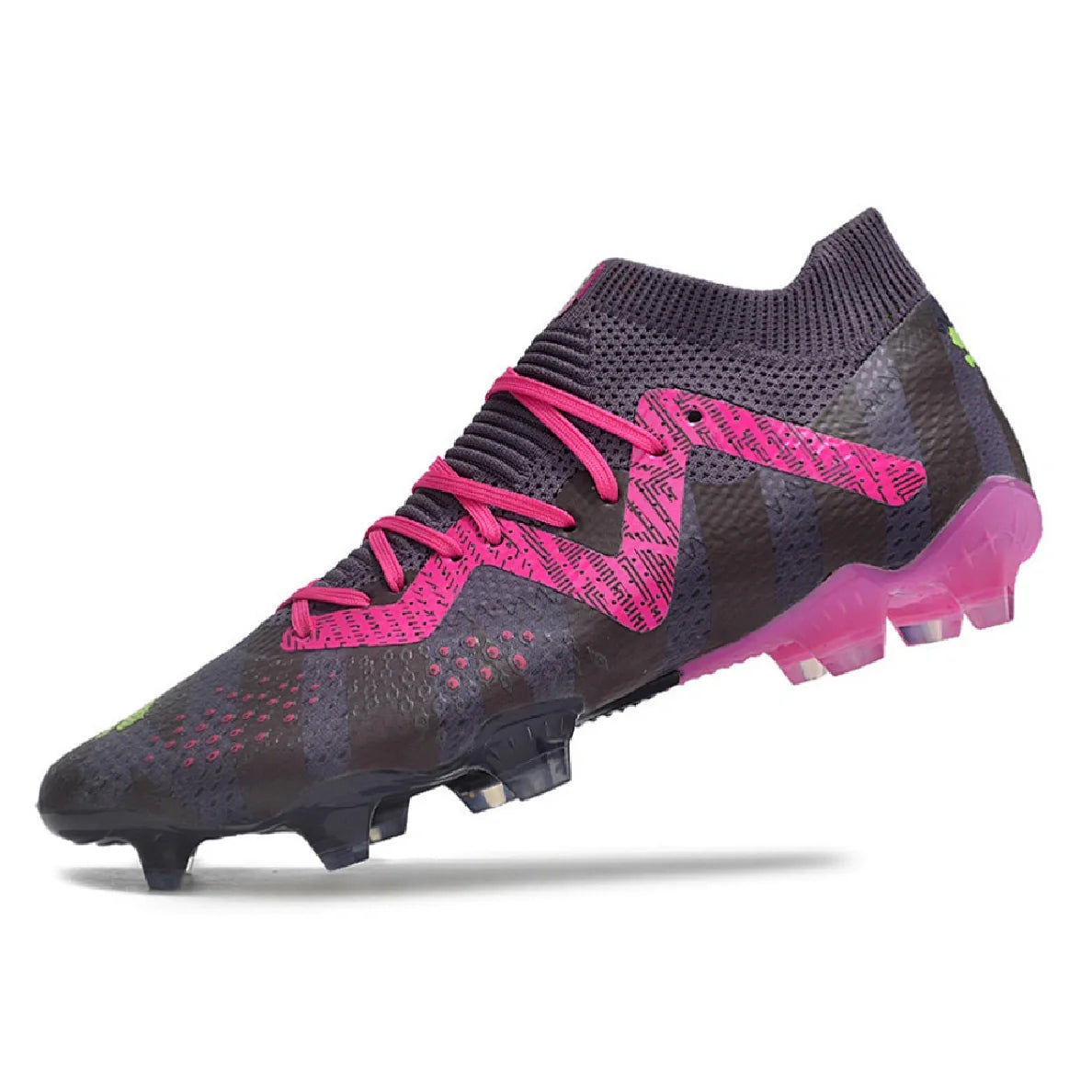 Botas de fútbol Puma Future Ultimate Firm Ground FG en morado y rosa