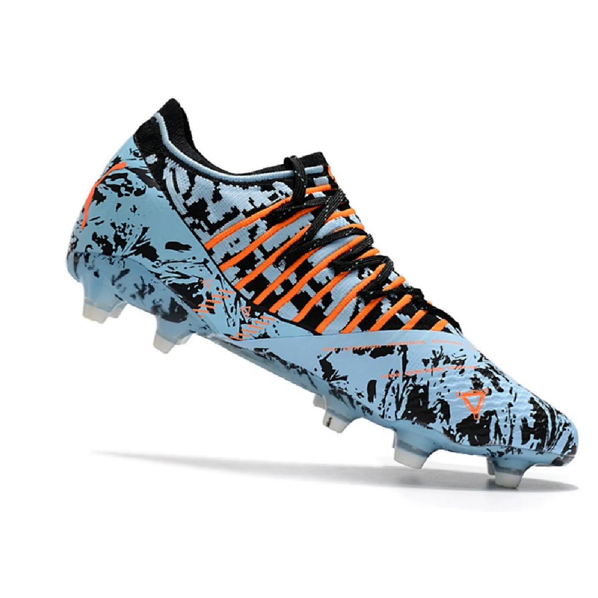 Botas de fútbol Puma Future Z 1.3 FG para terreno firme, color gris y negro