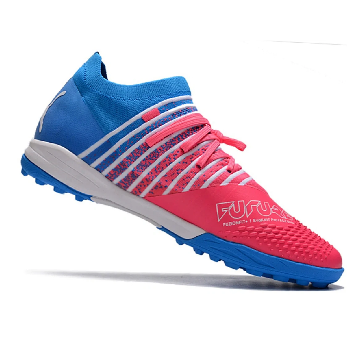Puma Future Z 1.3 Turf TF Blue and Pink Football Boot
