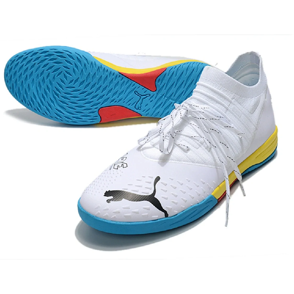 Puma Future Z 1.3 White Indoor IC Football Boot