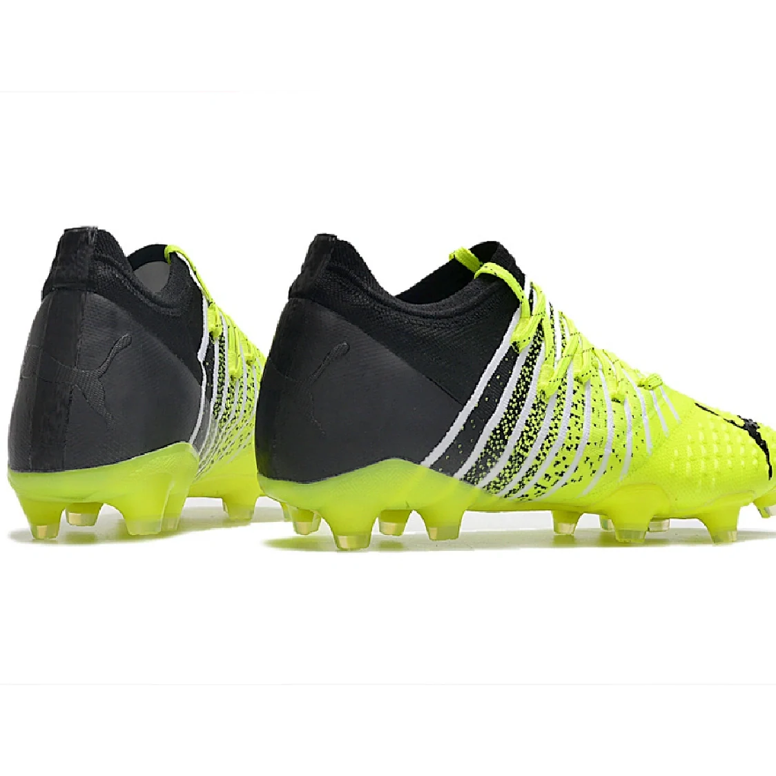 Puma Future Z 1.3 Yellow and Black Firm Ground FG Football Boot