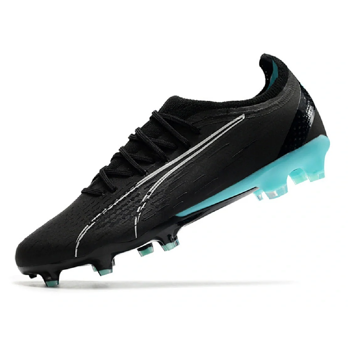 Puma Ultra Ultimate Black and Blue Firm Ground FG Football Boot