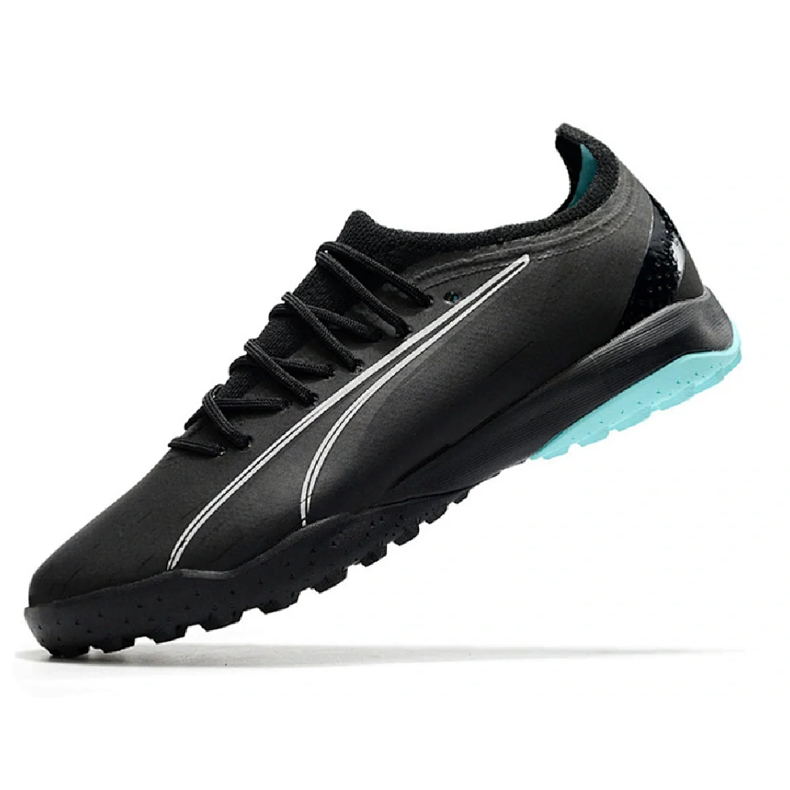 Puma Ultra Ultimate Black and Blue Turf TF Football Boot