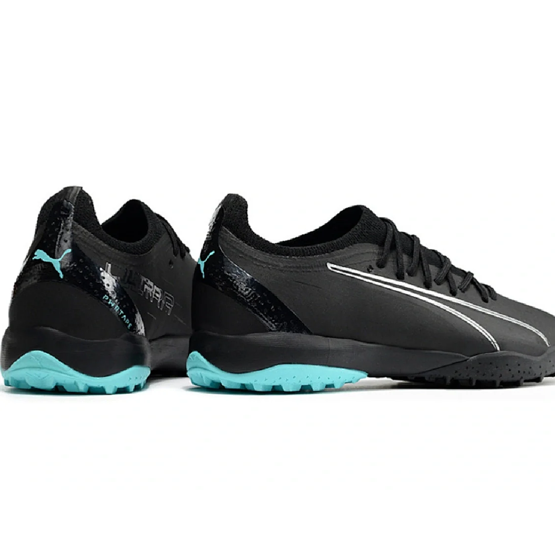 Puma Ultra Ultimate Black and Blue Turf TF Football Boot
