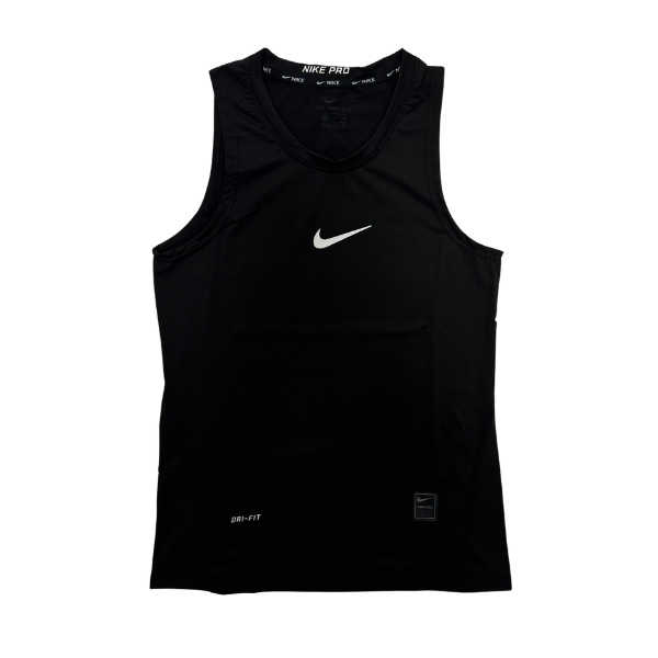 Camiseta sin mangas negra Nike 
