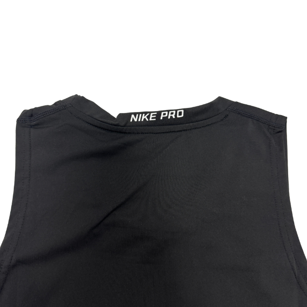Camiseta sin mangas negra Nike 