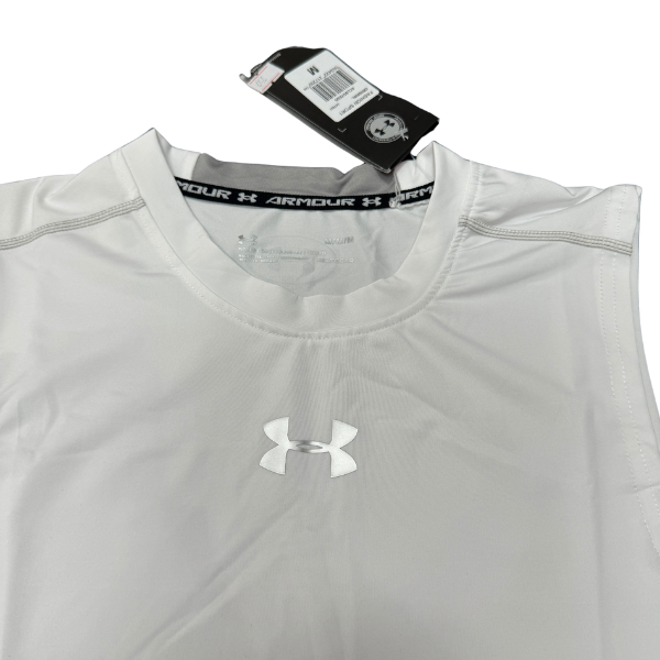 Camiseta sin mangas gris Under Armour 