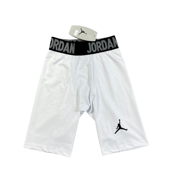 Jordan White Base Layer Shorts 