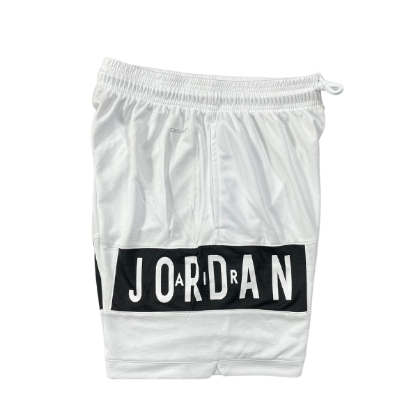 Jordan White and Black Shorts