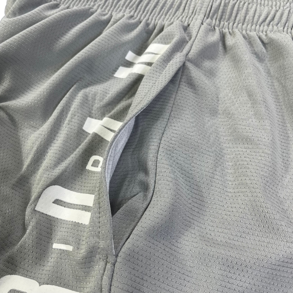 Jordan Grey and White Shorts