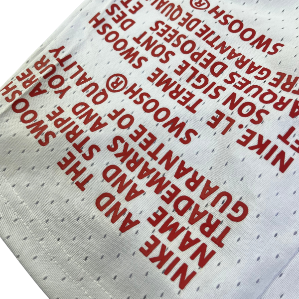 Pantalones cortos Nike Air Jordan en blanco, negro, verde y rojo 