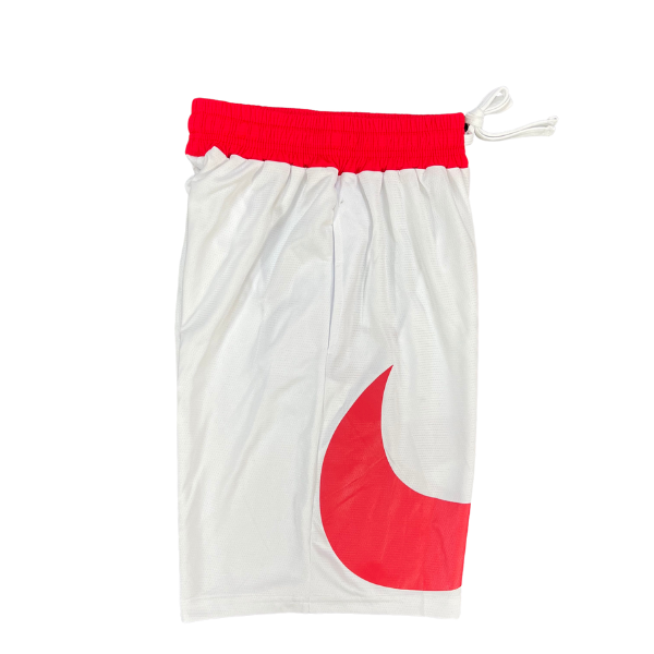 Pantalones cortos Nike blancos y rojos 