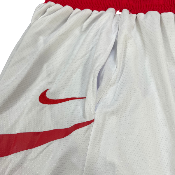 Pantalones cortos Nike blancos y rojos 