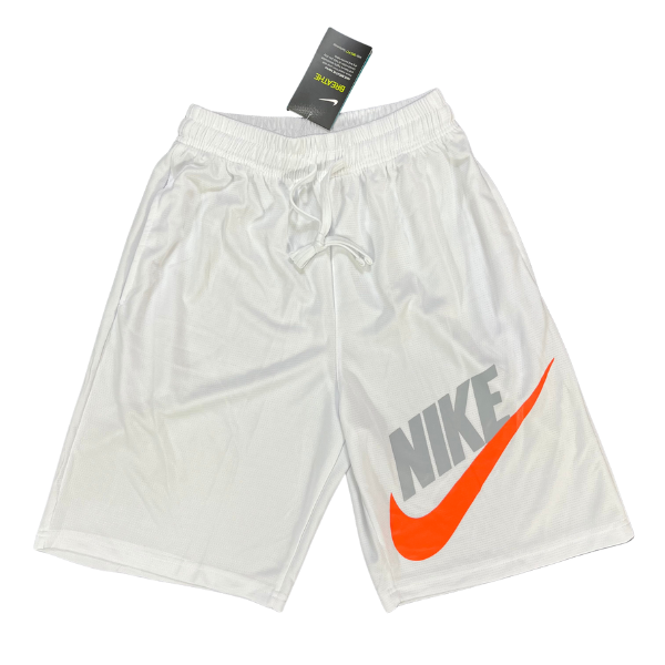 Nike White Grey Orange Shorts 
