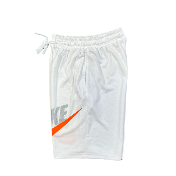 Nike White Grey Orange Shorts 