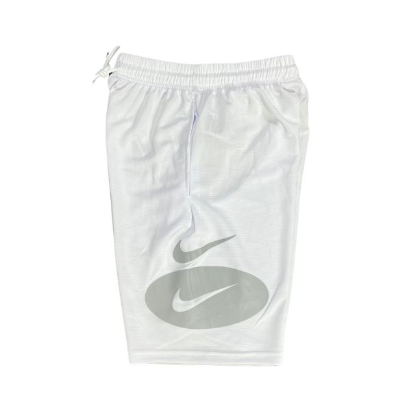 Pantalones cortos Nike blancos y grises 