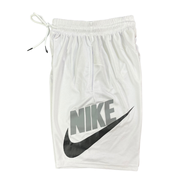 Nike White Gray and Black Shorts 