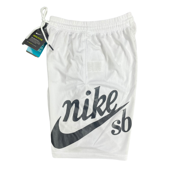 Nike SB White and Black Shorts 