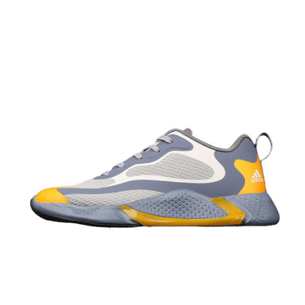 Zapatillas de running Adidas Alphabounce Instinct en gris y amarillo