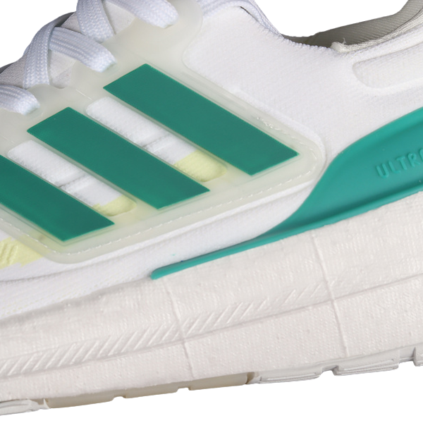 Adidas Ultraboost Light White Green Running Shoes