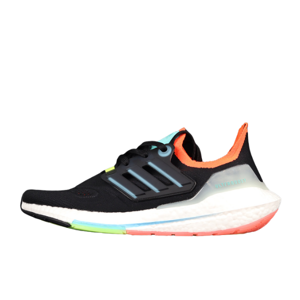 Zapatillas de running Adidas Ultraboost Light en negro, naranja y azul 