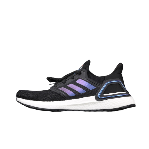 Zapatillas de running Adidas Ultraboost Light negras y moradas 