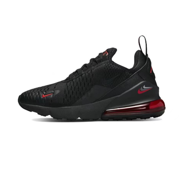 Nike Air Max 270 React Black and Red Casual Shoes