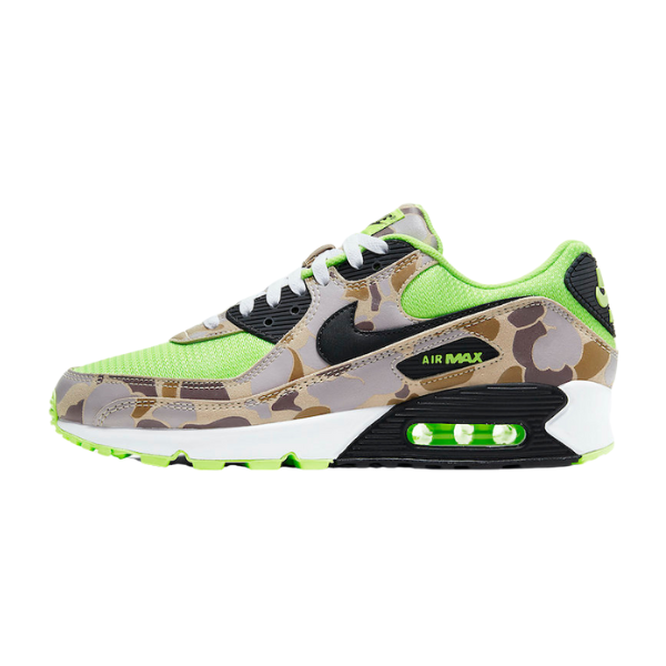 Nike Air Max 90 Green Camo Casual Shoes