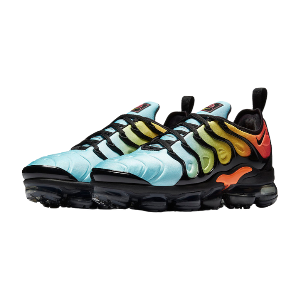Nike Air VaporMax Plus Azul Amarillo Rojo Zapatos Casuales 