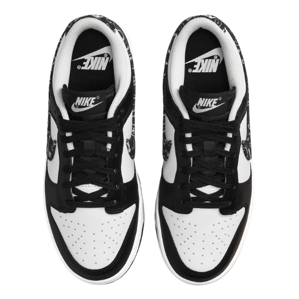 Nike SB Dunk Low Black Paisley Casual Shoes