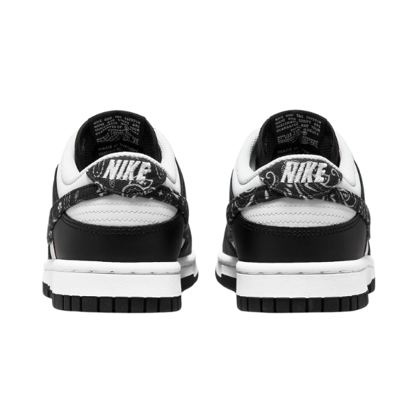 Nike SB Dunk Low Black Paisley Casual Shoes