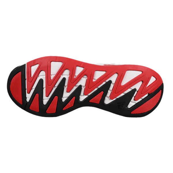 Zapatillas de running Adidas Aruku blancas y rubí puro