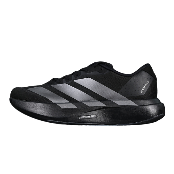 Zapatillas de running Adidas Adizero Evo SL negras y plateadas