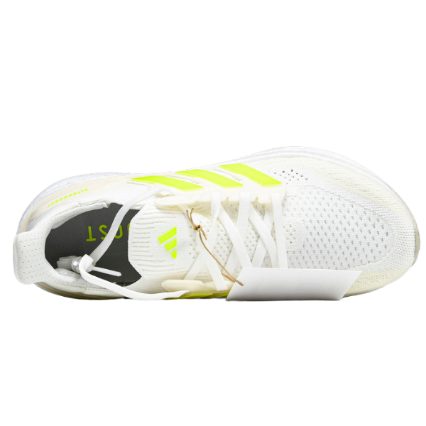 Adidas Ultraboost 5X White and Green Running Shoes