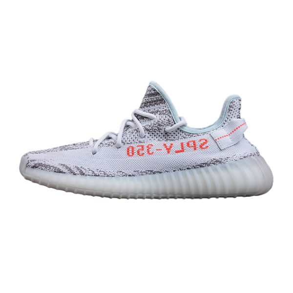 Zapatillas casuales Adidas Yeezy Boost 350V2 con tinte azul