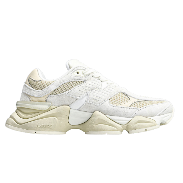 New Balance 9060 Beige White Casual Shoes