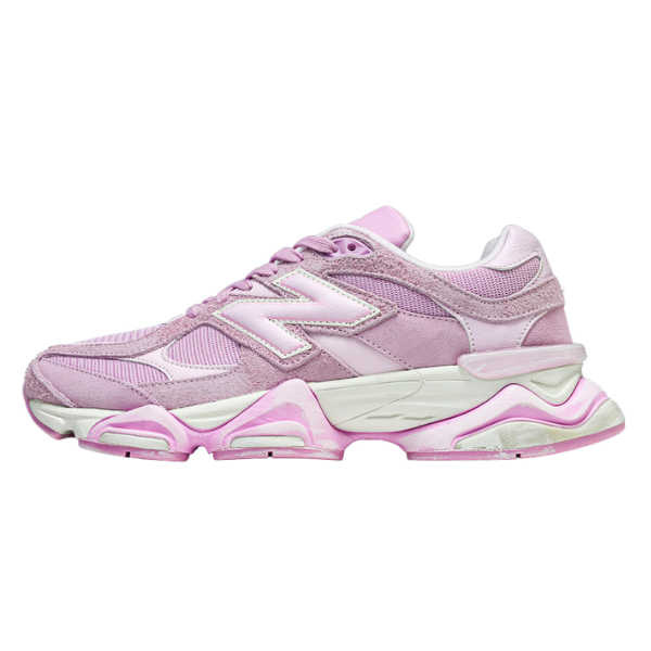 Zapatillas informales New Balance 9060 rosa con efecto teñido