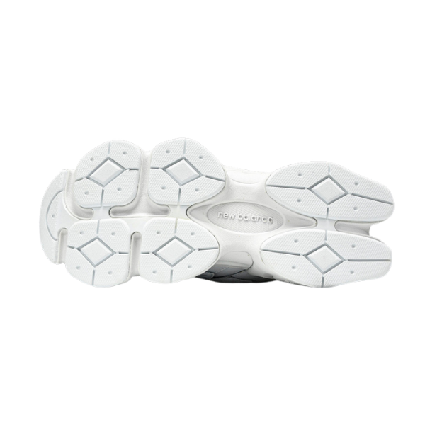 New Balance 9060 Triple White Casual Shoes