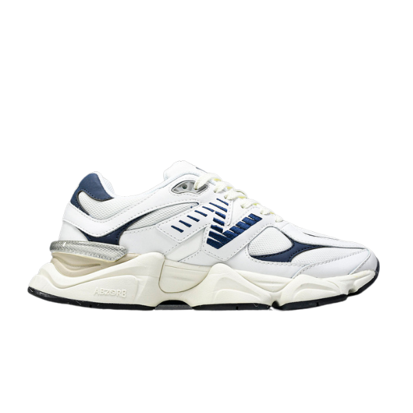 New Balance 9060 White Navy Casual Shoes