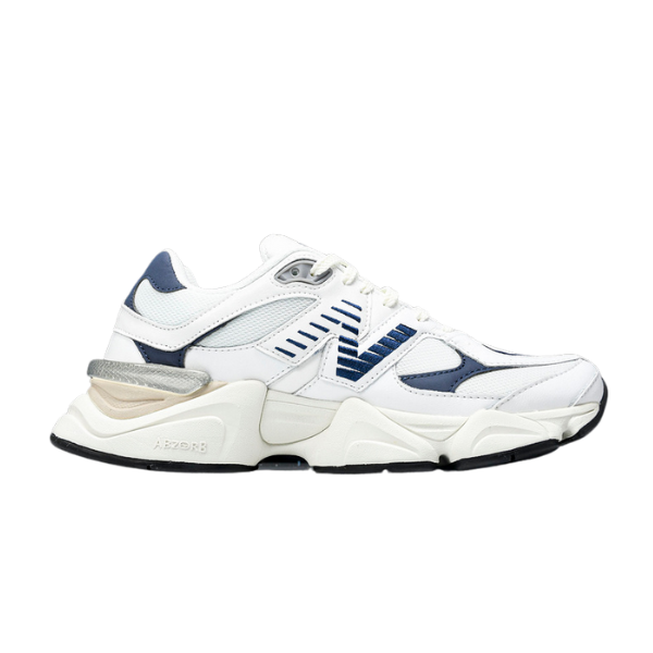 New Balance 9060 White Navy Casual Shoes