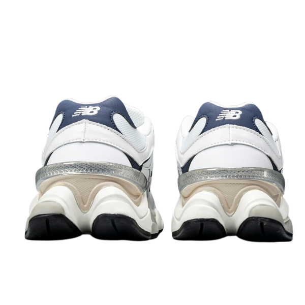 New Balance 9060 White Navy Casual Shoes